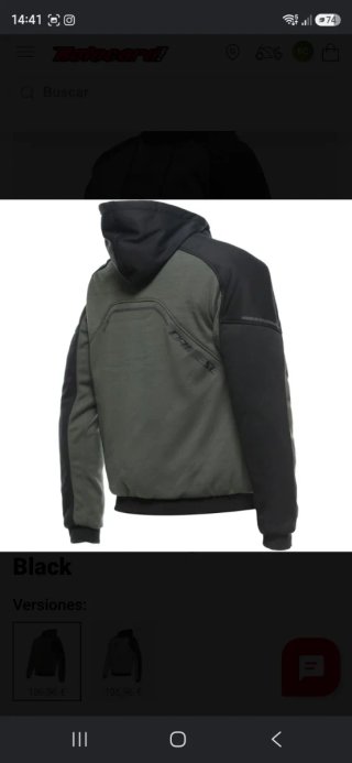 Chaqueta Dainese Daemon-X Safety Green