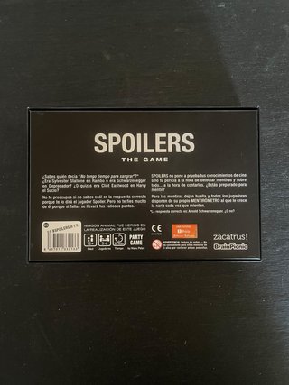 Juego de mesa Spoilers