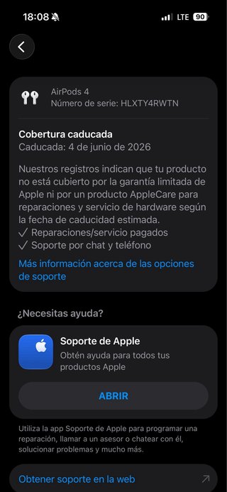 Apple Airpods 4 Sin ANC
