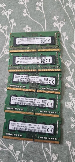 Pack 5x Módulos RAM SK hynix 4GB DDR4 3200MHz