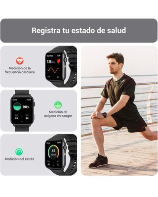 Reloj Inteligente IOWODO Negro
