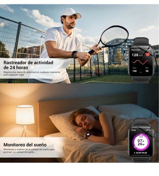 Reloj Inteligente IOWODO Negro