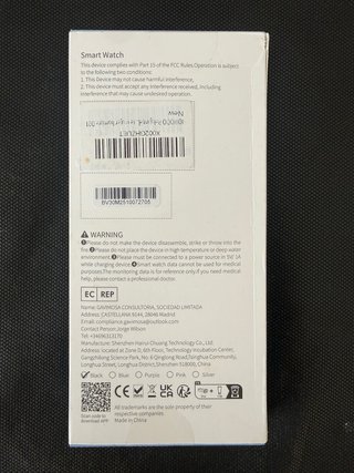 Reloj Inteligente IOWODO Negro
