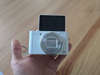 Cámara Sony WX500 Blanca