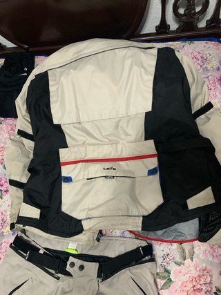 Traje de moto completo