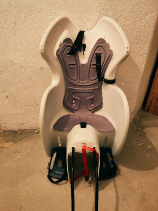 Silla bici niño