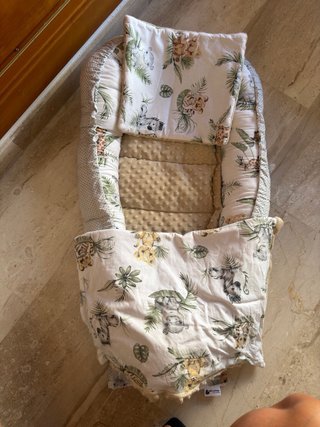 Nido reductor bebé con manta y almohada
