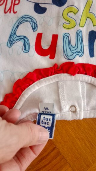 Conjunto Vaquero y Camiseta Niña
