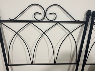 Cabeceros de forja negros