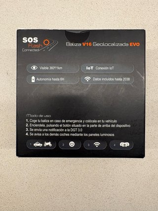 Baliza V16 Geolocalizada EVO SOS Flash