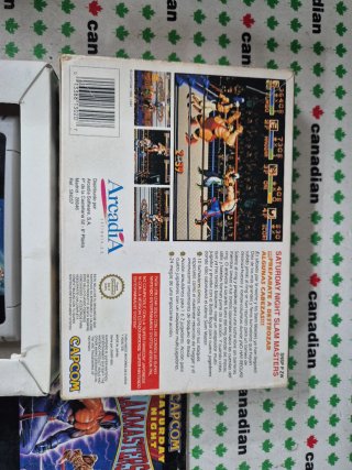 Saturday Night Slam Masters Super Nintendo