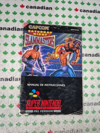 Saturday Night Slam Masters Super Nintendo