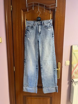 Pantalón Vaquero Ancho Stradivarius