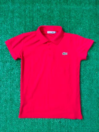 Polo Lacoste Rosso Taglia S