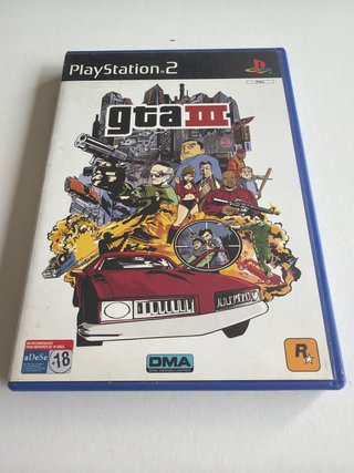 Grand Theft Auto III (GTA III) PS2