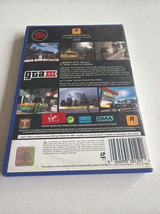Grand Theft Auto III (GTA III) PS2