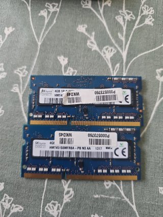 Pack 2x SK hynix 4GB DDR4 3200MHz SODIMM