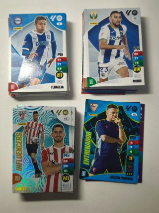 Lote de 155 cartas Adrenalyn XL 24/25