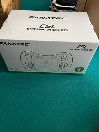 Volante Fanatec CSL DD GT3 + Pedais
