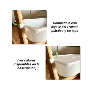 Adaptadores de trona STOKKE para caja de Ikea