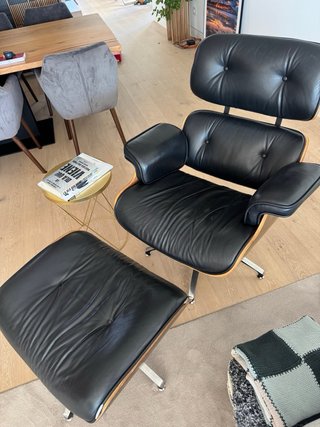 Sillón Lounge Eames Imitación Piel  Recoger Madrid