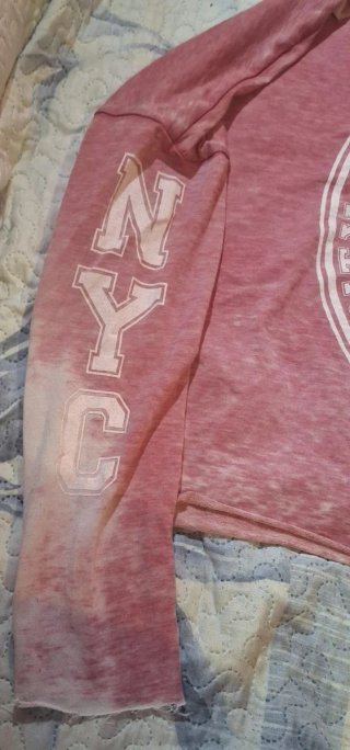 Camiseta rosa New York águila Talla L
