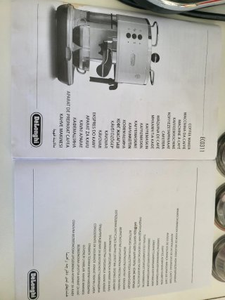 Macchina Caffè DeLonghi Nera Eco 311