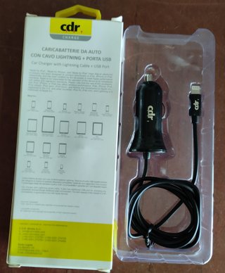 Caricabatterie auto Made for Apple (compatibile)