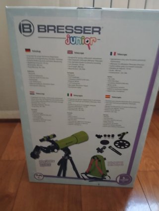 Telescopio Bresser Junior 70/400 con Mochila