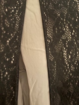 Vestito vintage in pizzo nero