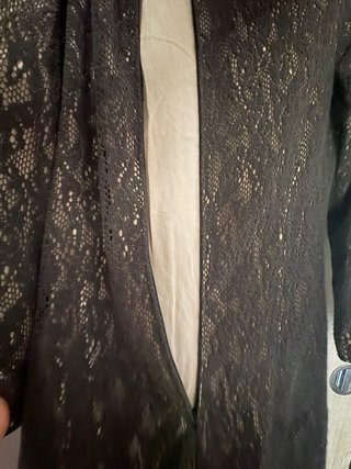 Vestito vintage in pizzo nero