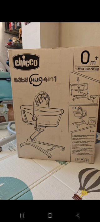 Chicco Baby Hug 4 en 1 + Colchón Orgánico