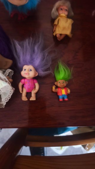 Lote Muñecos Troll Vintage
