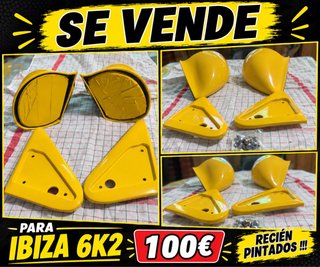 Espejo Retrovisor Seat Ibiza 6k2
