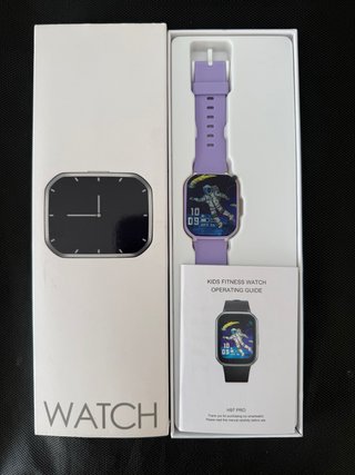 Reloj Inteligente YOUSOKU Niños Niñas Morado Blanc