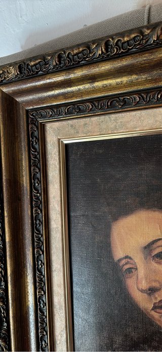 Obra original pintor Davan. Retrato mujer