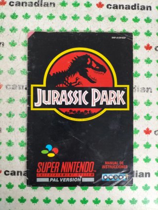 Jurassic Park Super Nintendo PAL
