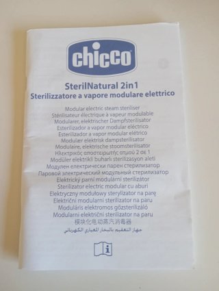 Esterilizador eléctrico Chicco biberones, chupetes