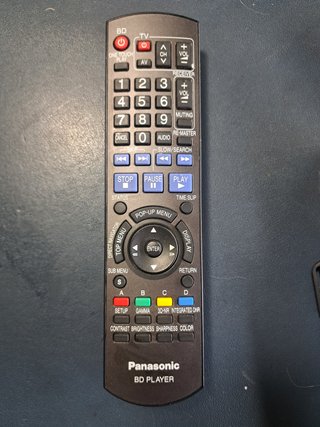 Mando a distancia Blu-ray Panasonic