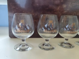 Copas licor Osborne Cristal