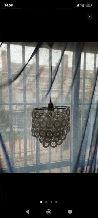 Lámpara de techo colgante Para bombilla de 60 w