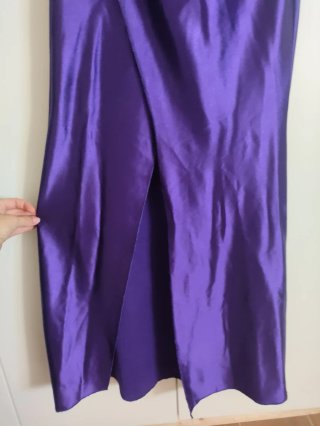 Vestido Morado boda/graduación.Talla Única