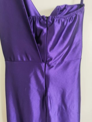 Vestido Morado boda/graduación.Talla Única