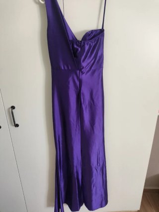 Vestido Morado boda/graduación.Talla Única