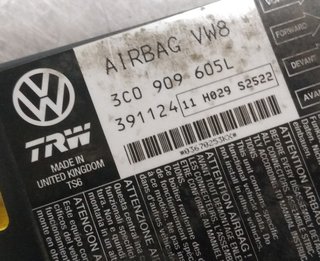 458487 centralita airbag 3c0909605l seat leon