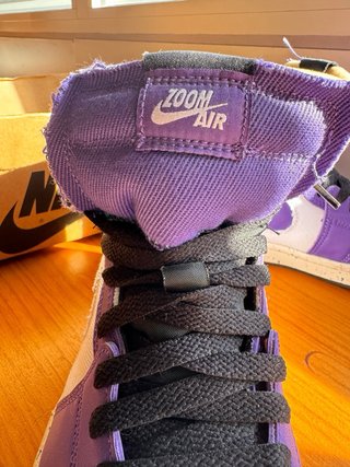 Zapatillas Jordan Talla 40 Morado/Blanco