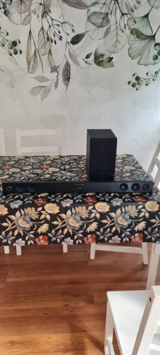 Barra de Sonido LG Inalámbrica Negra