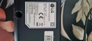 Barra de Sonido LG Inalámbrica Negra
