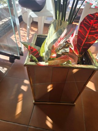Planta Artificial Decorativa con Macetero