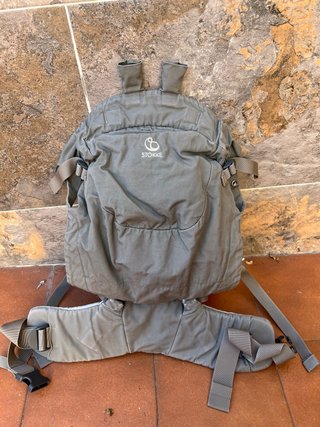 Mochila Portabebés Stokke Gris